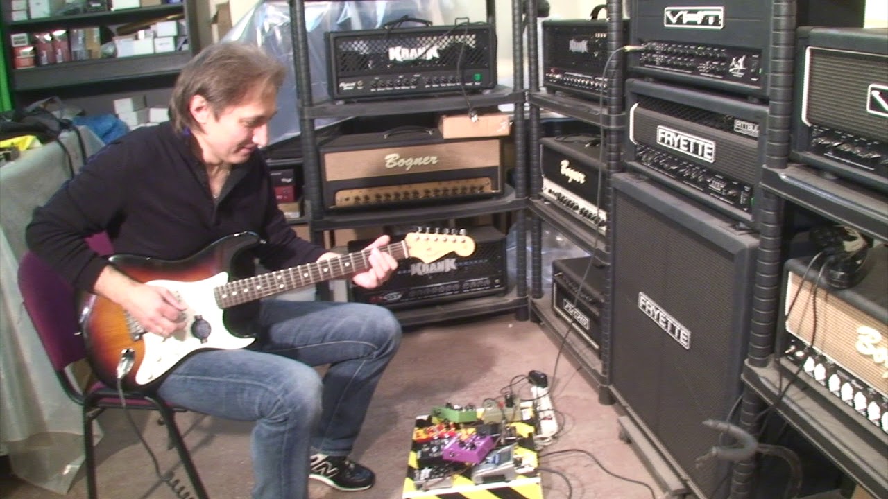 Friday13th shootout. G.I. &Uuml;berfuzz D7 mod for GI Fuzz MI Audio. Presented by GArik Alengoz