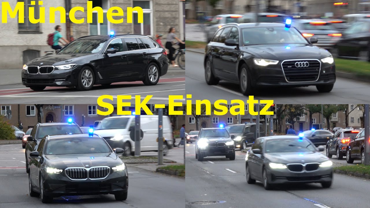 [Missverst&auml;ndnis l&ouml;st SEK-Gro&szlig;einsatz aus] Einsatzfahrten des SEK S&uuml;dbayern
