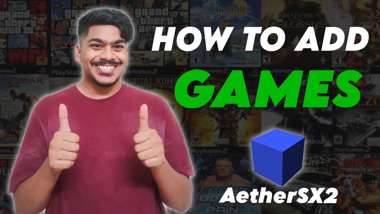 HOW TO ADD GAMES IN AETHERSX2 🎮
