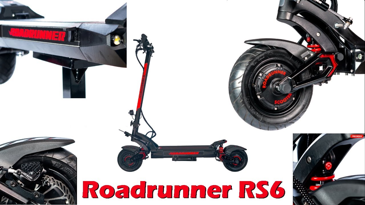 The New Upcoming RS6 Electric Scooter from Roadrunner