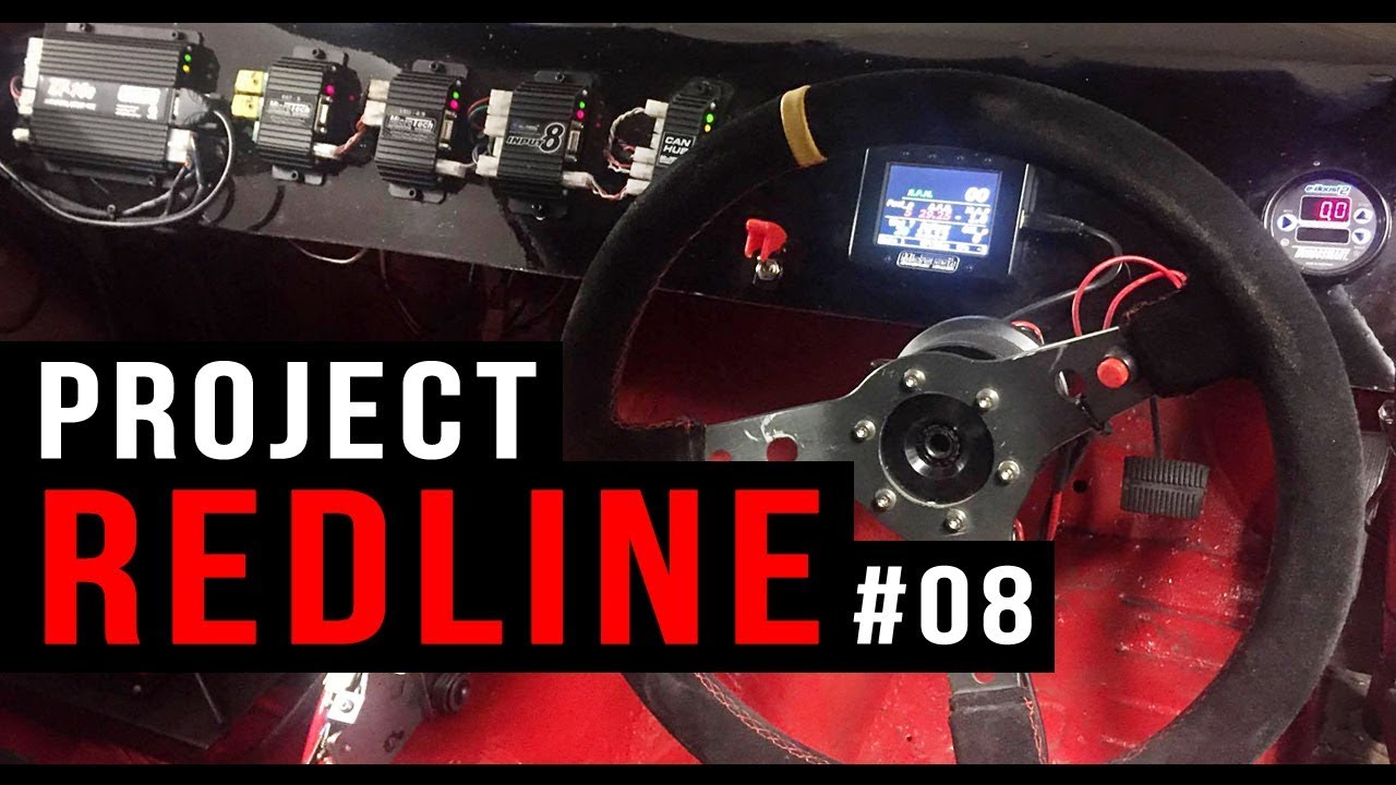 BACKYARD MECHANICS | ECU & Electrical Wiring | Project REDLINE Mazda rotary build Ep 8