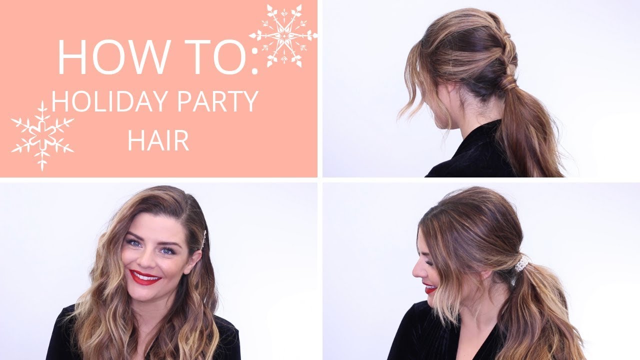 How To: Holiday Party Hair Inspiration