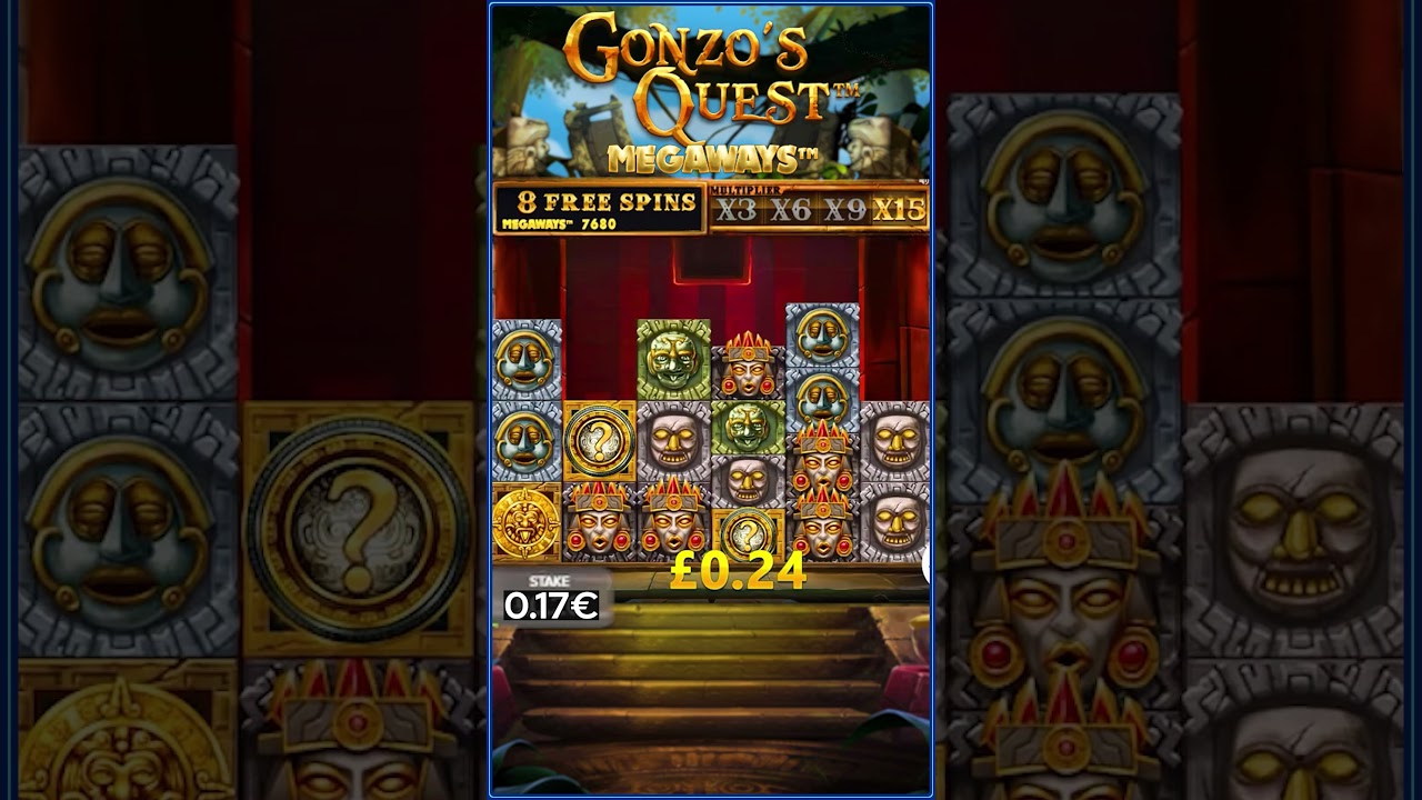 Crazy Big Win on Gonzo's Quest Megaways!