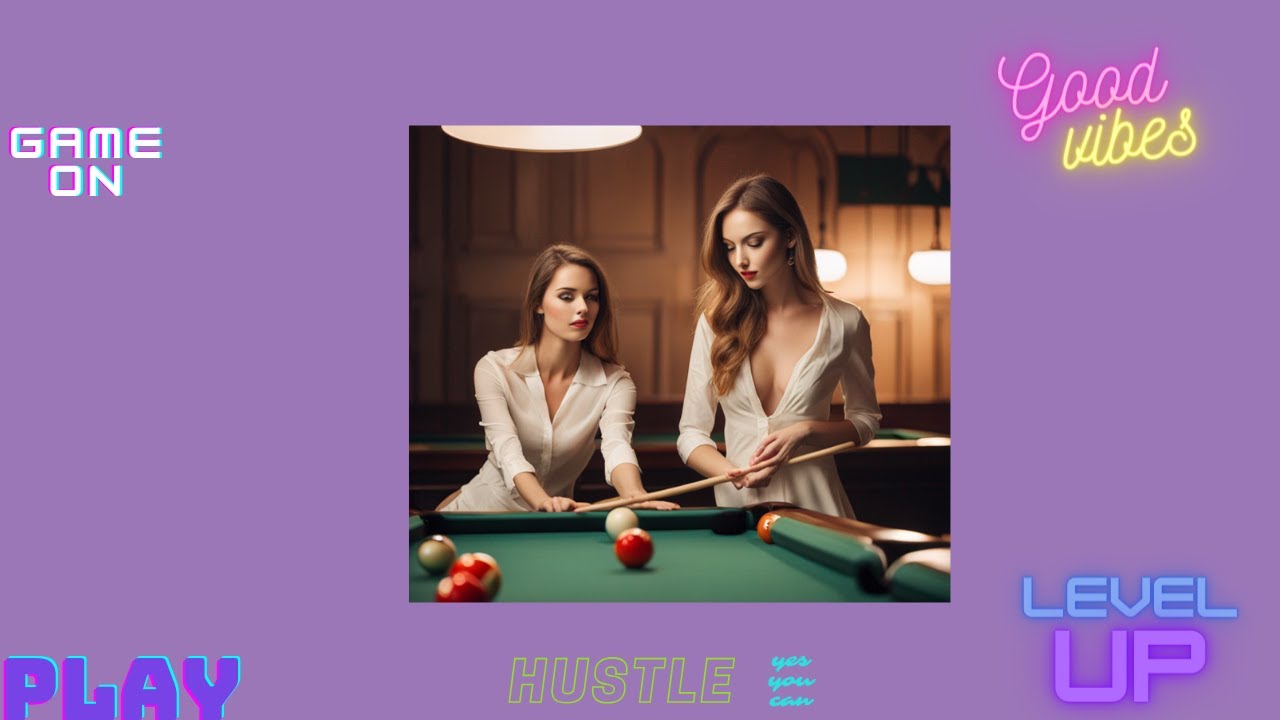 Choose a wiser shot playing pool dont loose easy right desicion makes a huge difference.😛😛😛😊😉