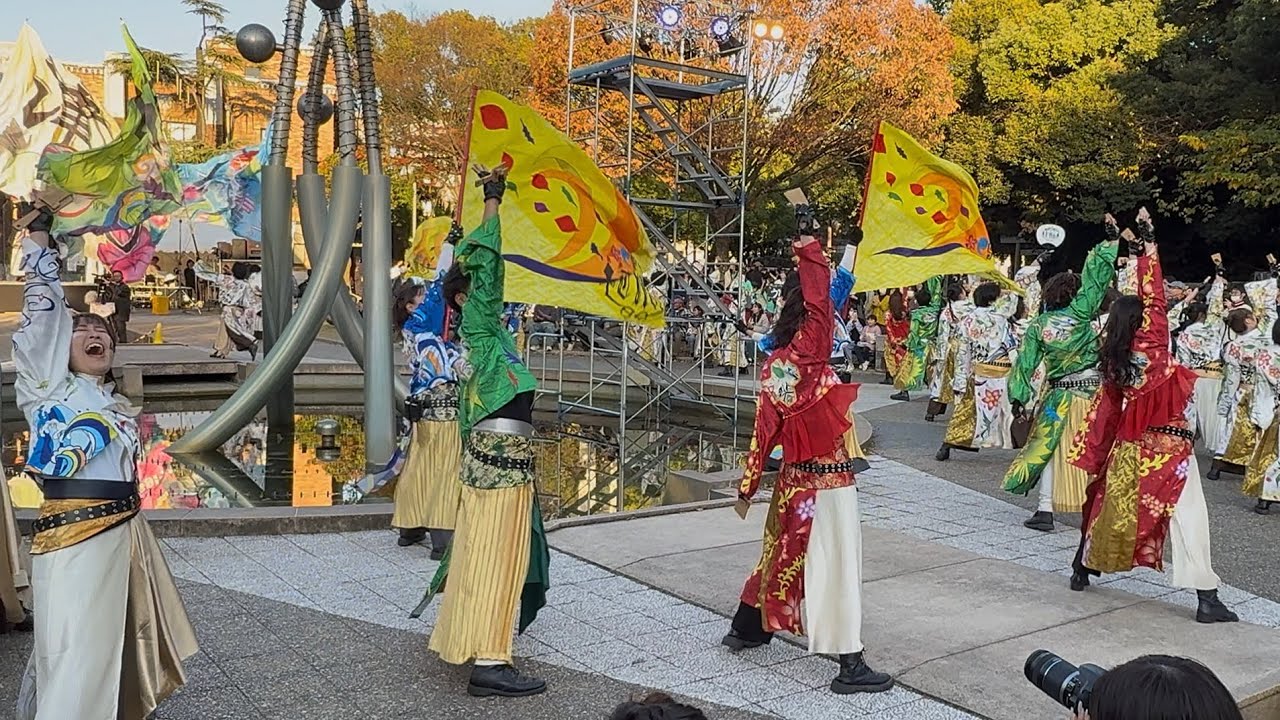 四日市よさこい祭り　やったろ舞2025  諏訪公園メイン会場　津凪