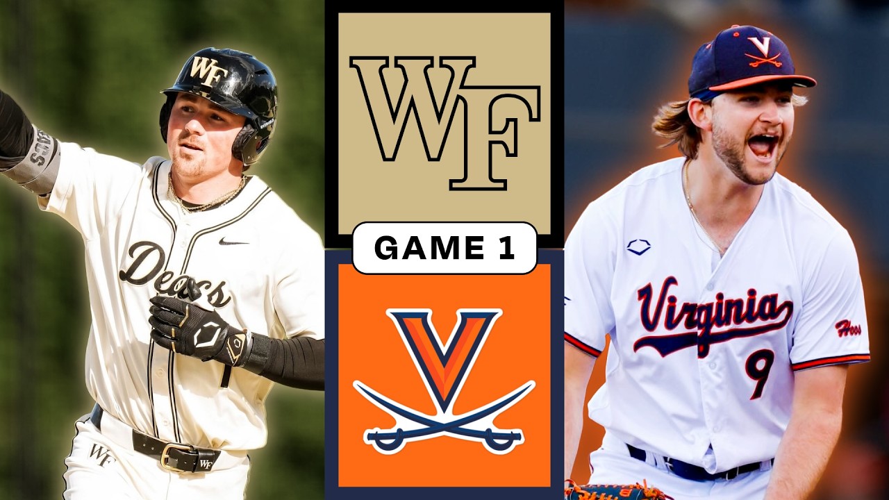 #24 Wake Forest vs #9 Virginia Highlights | LATE DRAMA - 2026 College Baseball