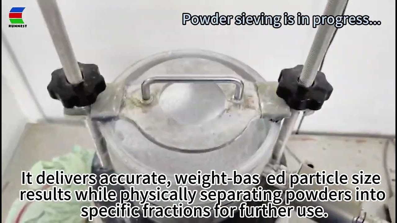 Manufacturer of Test Sieve Shaker - RUNNEST #testsieveshaker #vibratingscreen