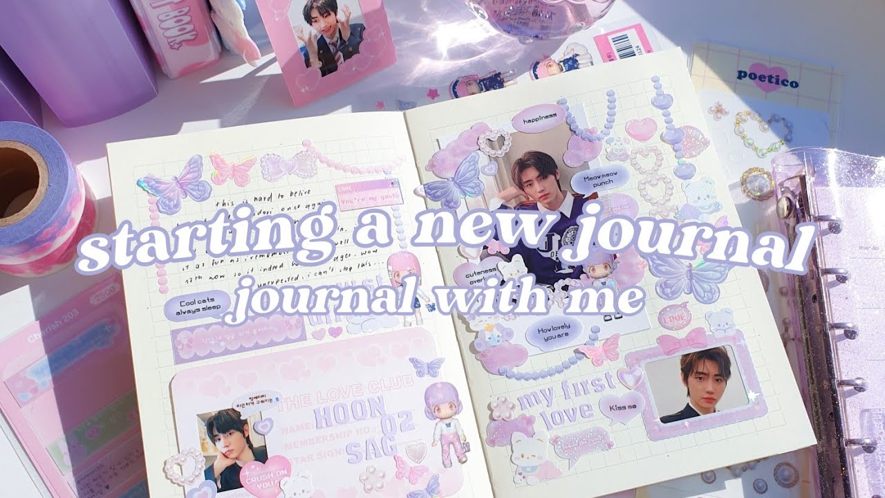 starting a new midori journal + kpop journal with me! 🌷