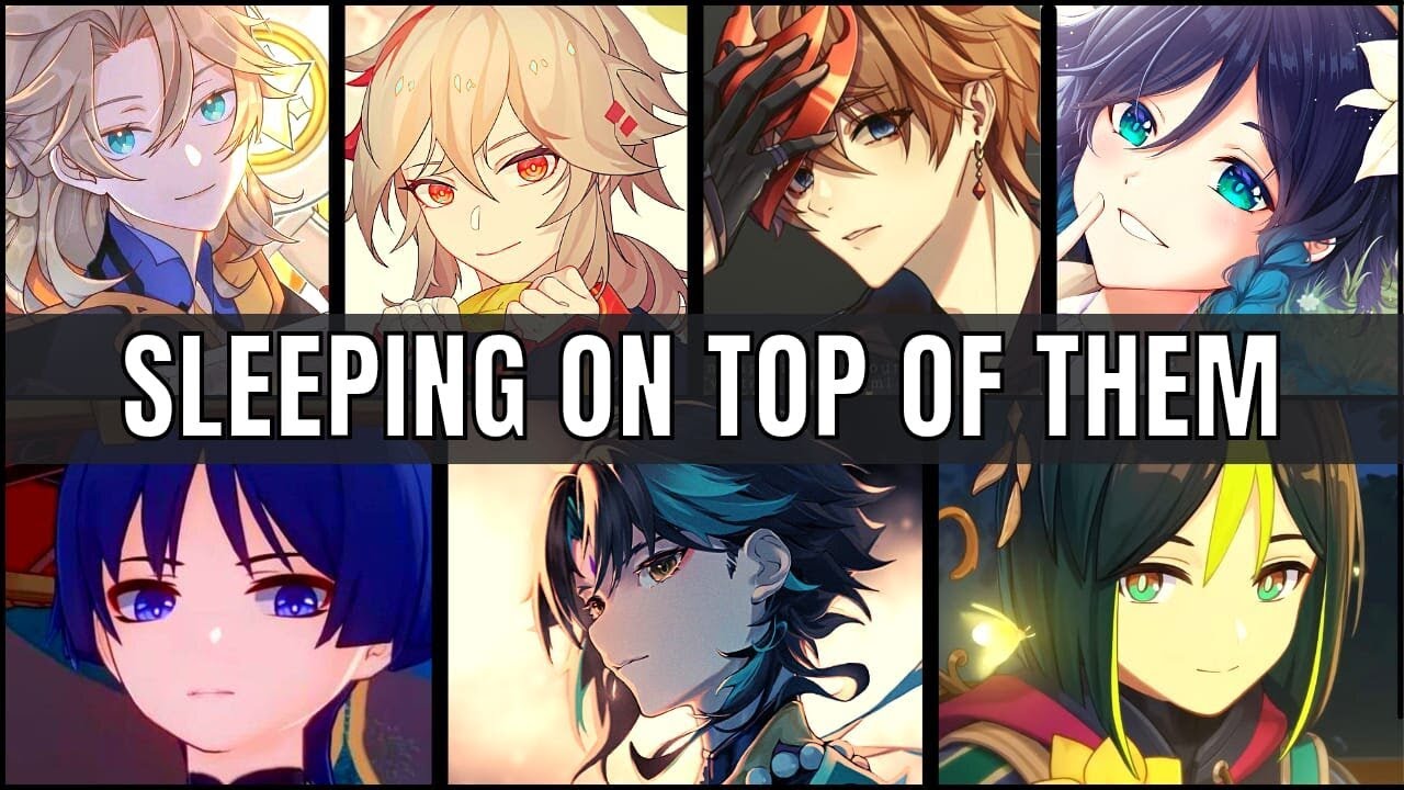 Sleeping on top of them - genshin impact x listener asmr