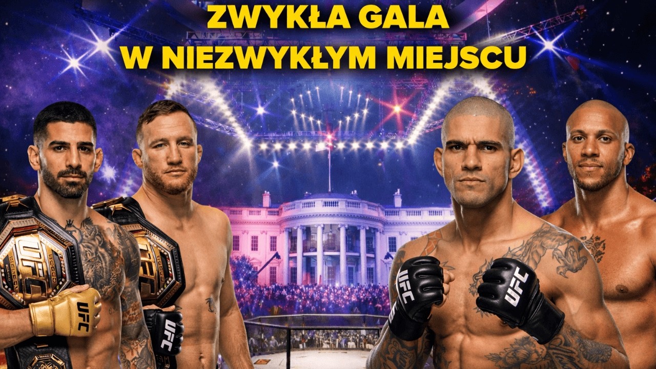 Karta walk UFC w Białym Domu ujawniona! Brak efektu wow!