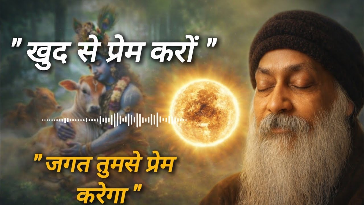 खुद से प्रेम करों; जगत तुमसे प्रेम करेगा | #osho #motivation #oshoquotes #trending 