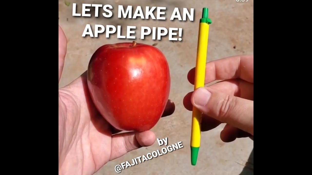 Let's Make an Apple Pipe!