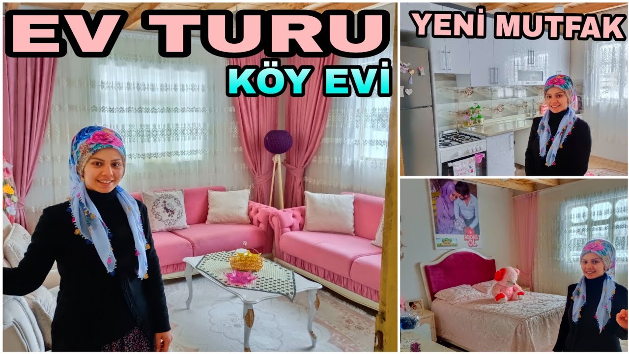 EV TURU 🏠 | KÖY EVİ | YENİ MUTFAK