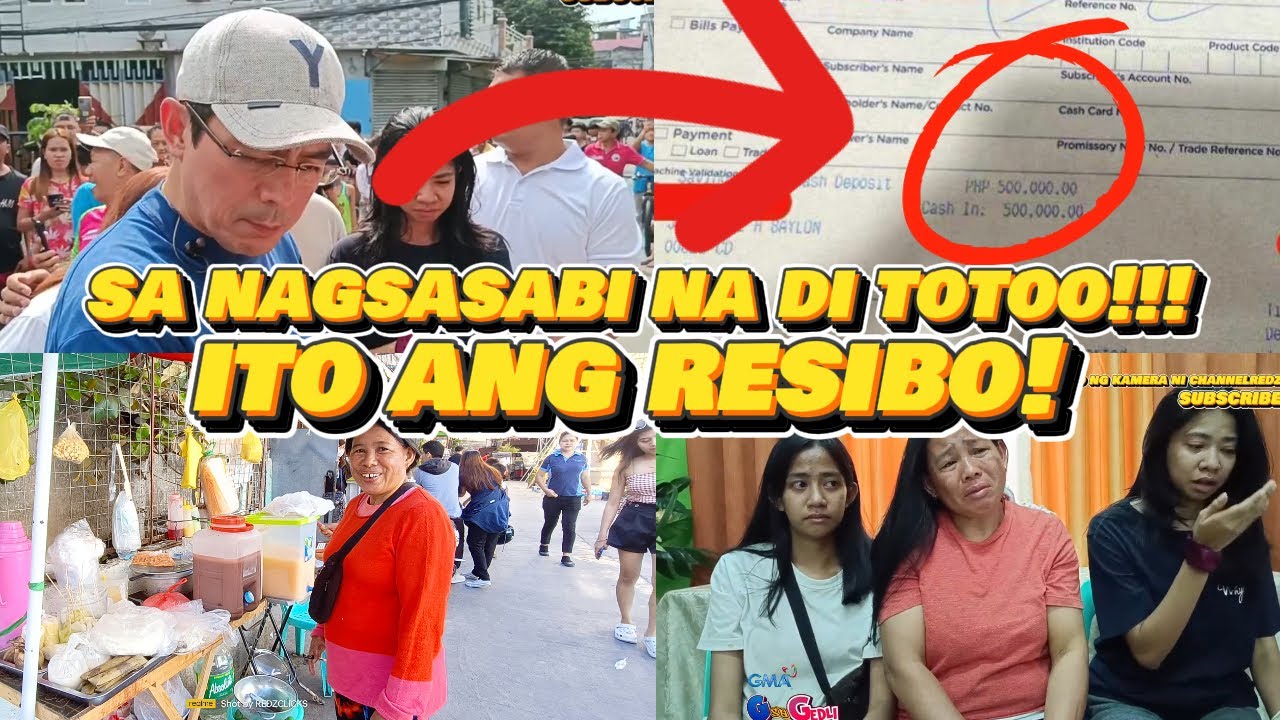 YORME ISKO AT TAPE INC. 50OK NA PINANGAKO PARA KAY ATE! NAIBIGAY NA!