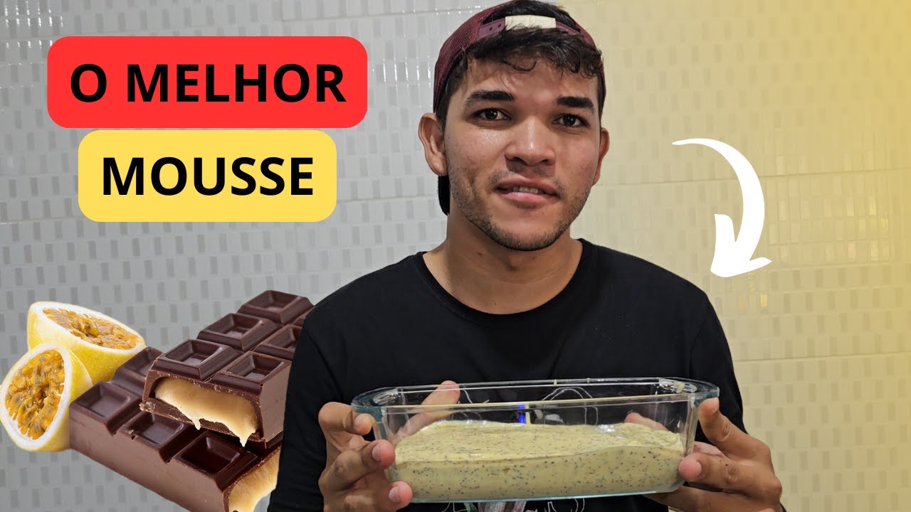 MALAQUIAS FAZ MOUSSE DE MARACUJÁ COM CHOCOLATE! VEJA A RECEITA @ElizeuSilvaTV