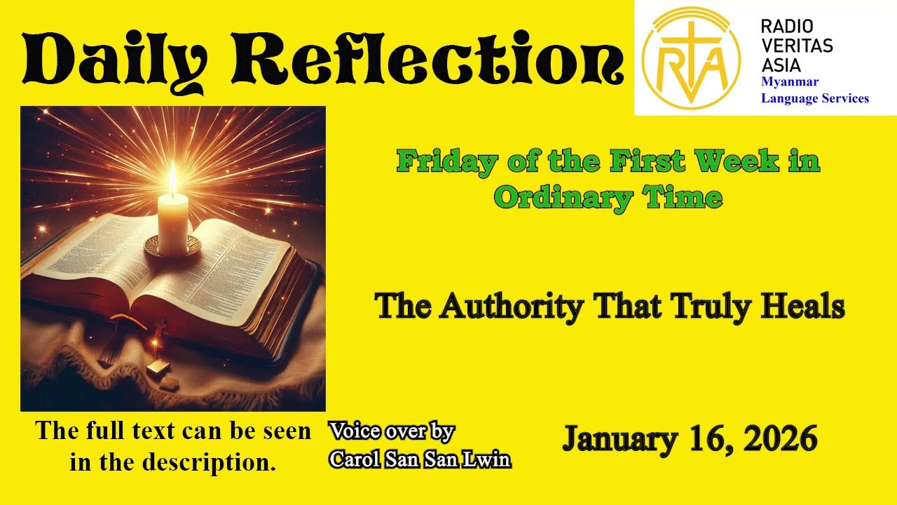 Daily Reflection January 16, 2026, Friday of the First Week in Ordinary Time