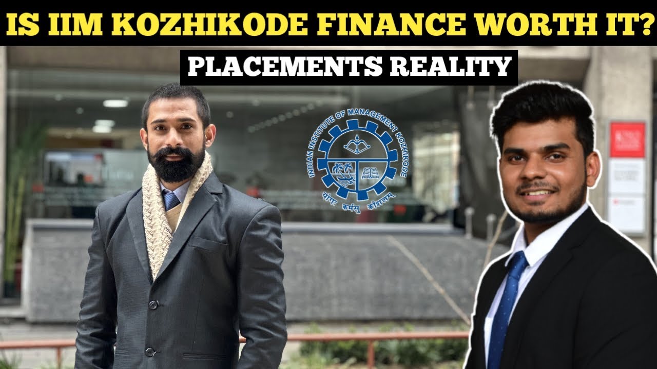 IIM Kozhikode PGP Finance Course & Placements Truth | CAT 2023