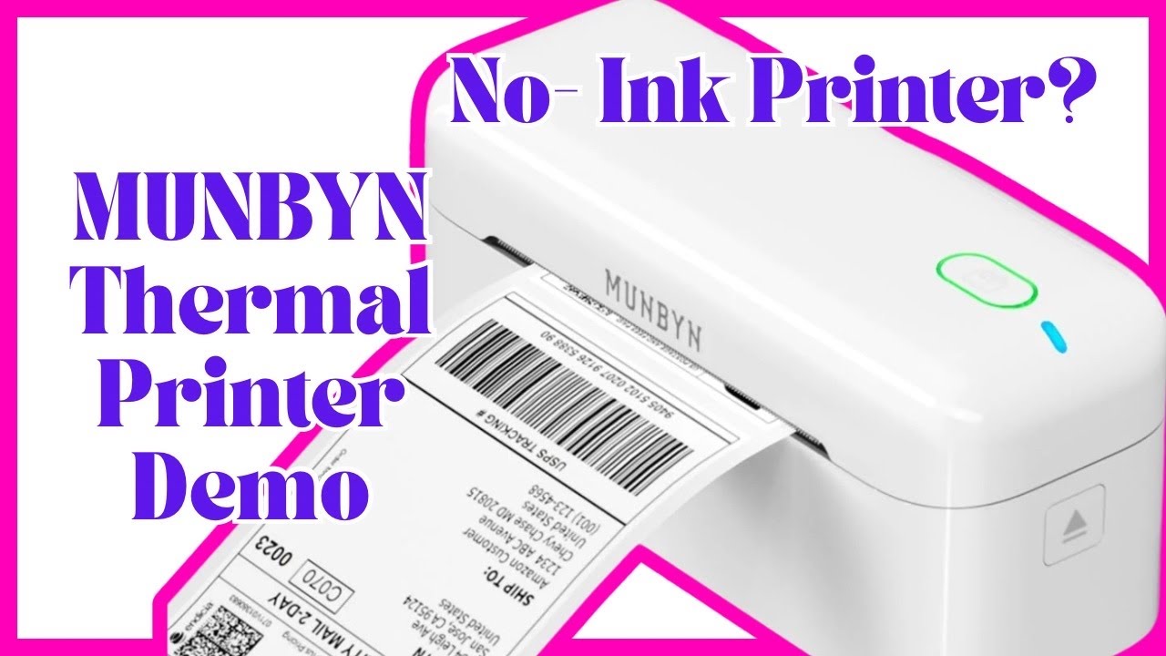 Is This the BEST Thermal Printer for Resin Artists? | MUNBYN THERMAL PRINTER RW402B