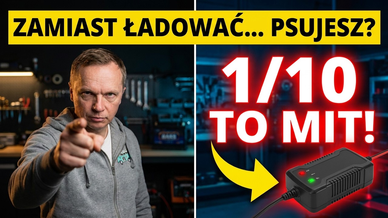 (NIE) Kupuj małych ładowarek i prostowników do ładowania akumulatora. 1/10 To MIT dla Nilotów S7E020