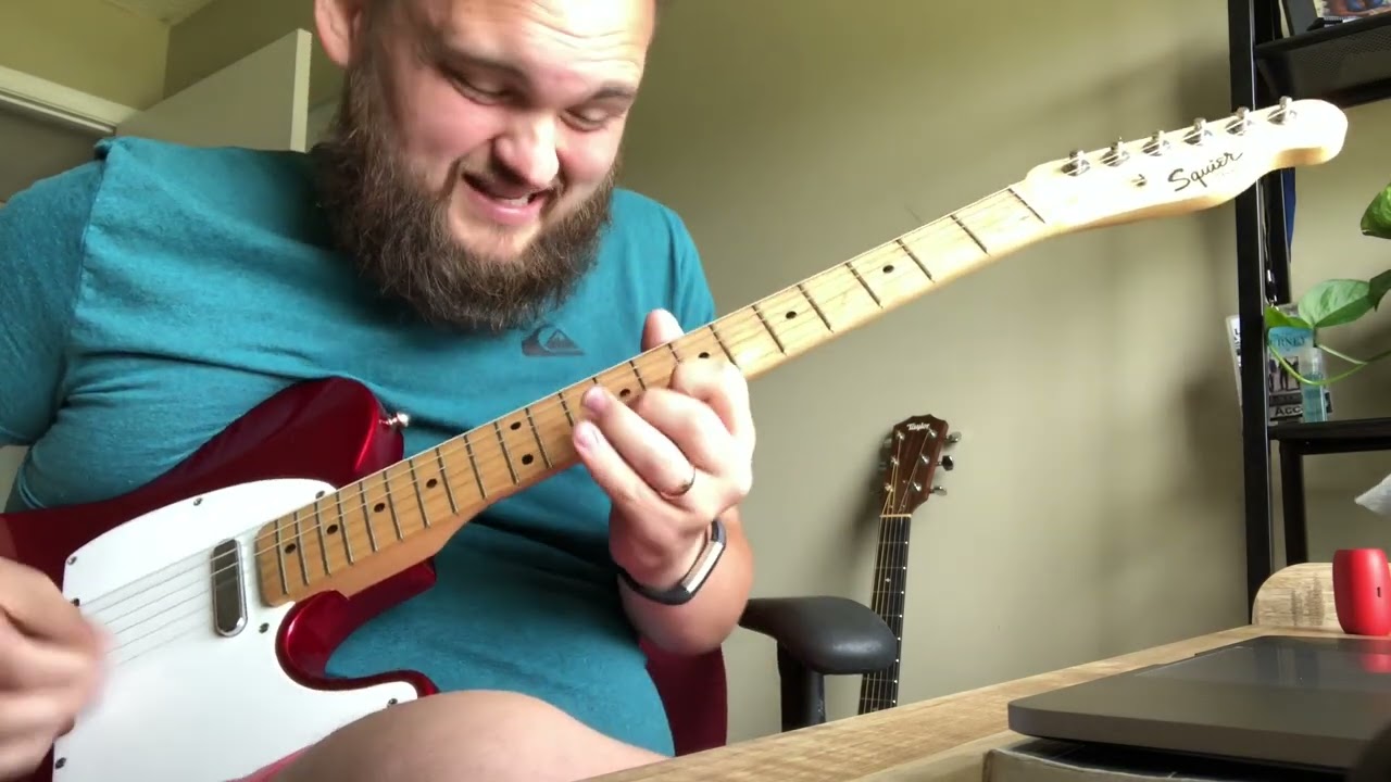 Usher - Burn (Solo Guitar)