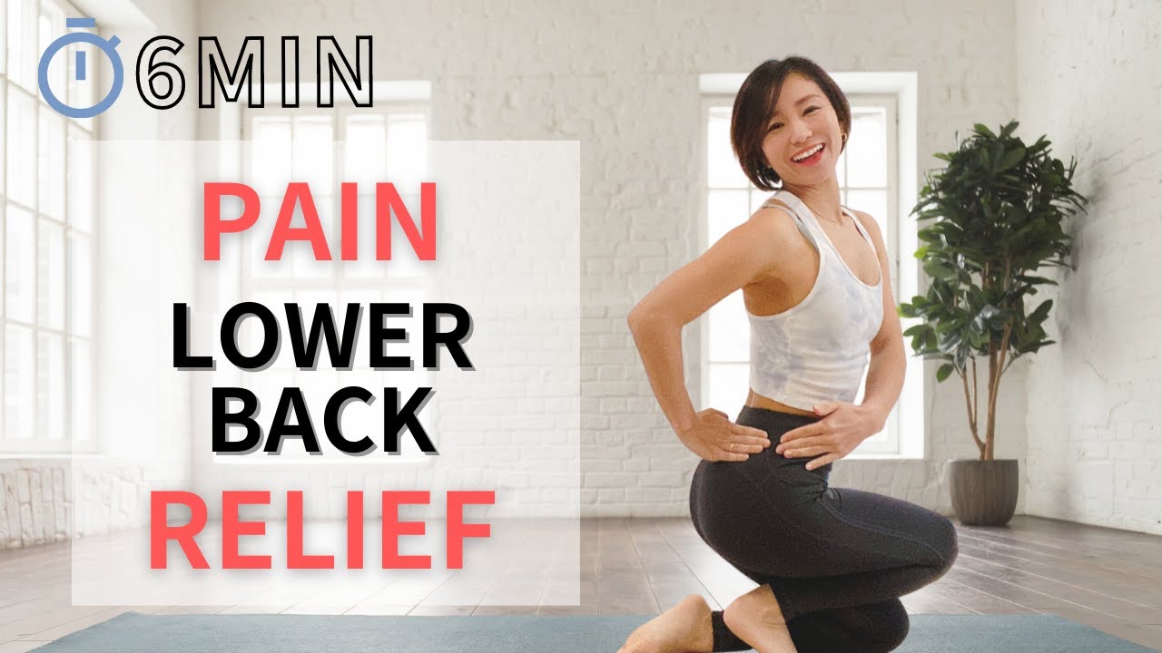 【6 MIN】LOWER BACK PAIN RELIEF