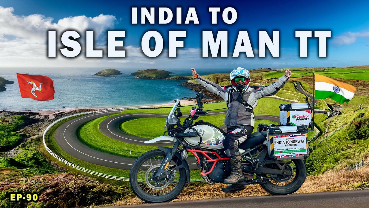 INDIA To ISLE OF MAN TT on Himalayan 450 | World's most dangerous Races | Ep-90