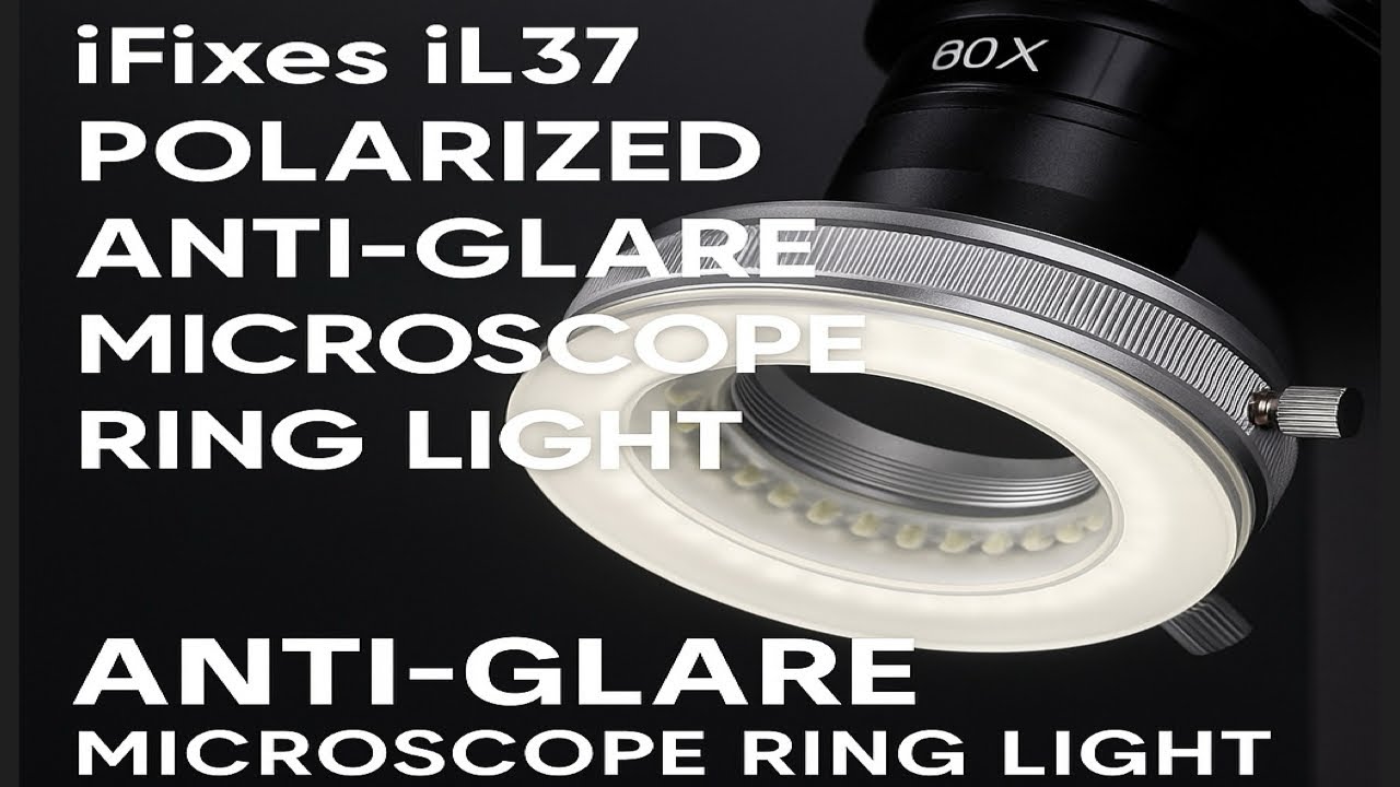 Microscope Light I fixed IL37 & other LED Light Comparison