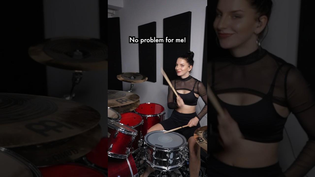 This transition 🤯 #drummergirl #shorts