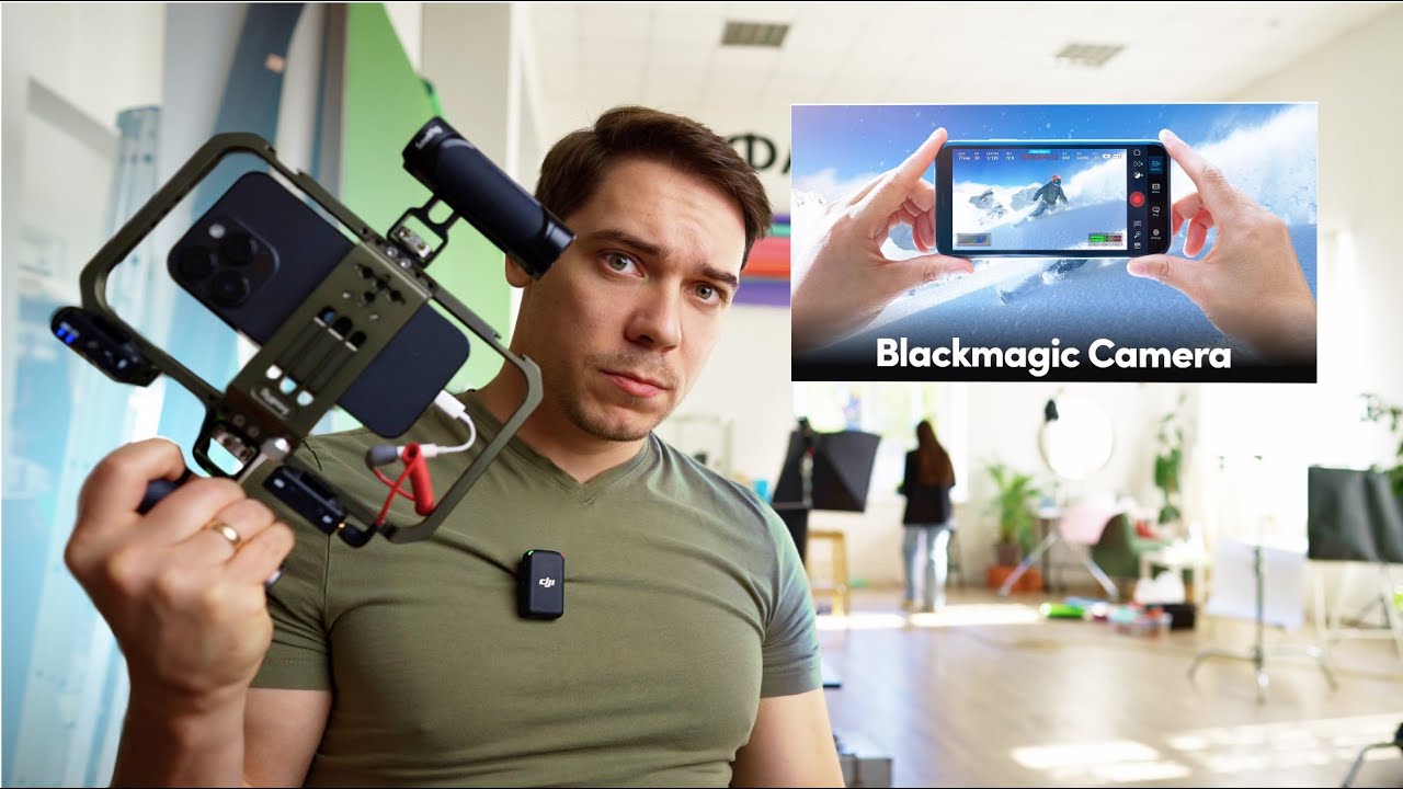 Кинокамера в твоем телефоне. Как пользоваться Blackmagic Camera?