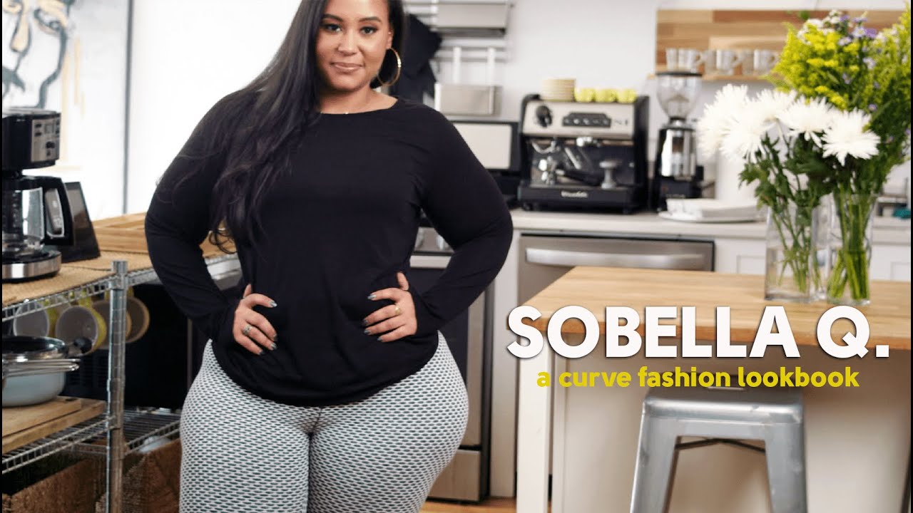 Лукбук Curve Fashion с Собеллой Кью. Альтернативная версия