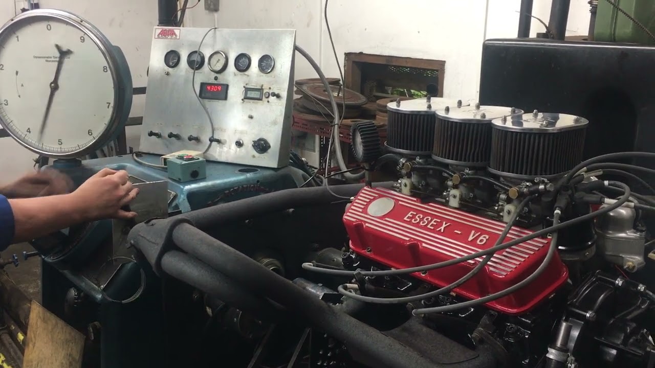Ford Essex V6 Dyno - Agra Engineering