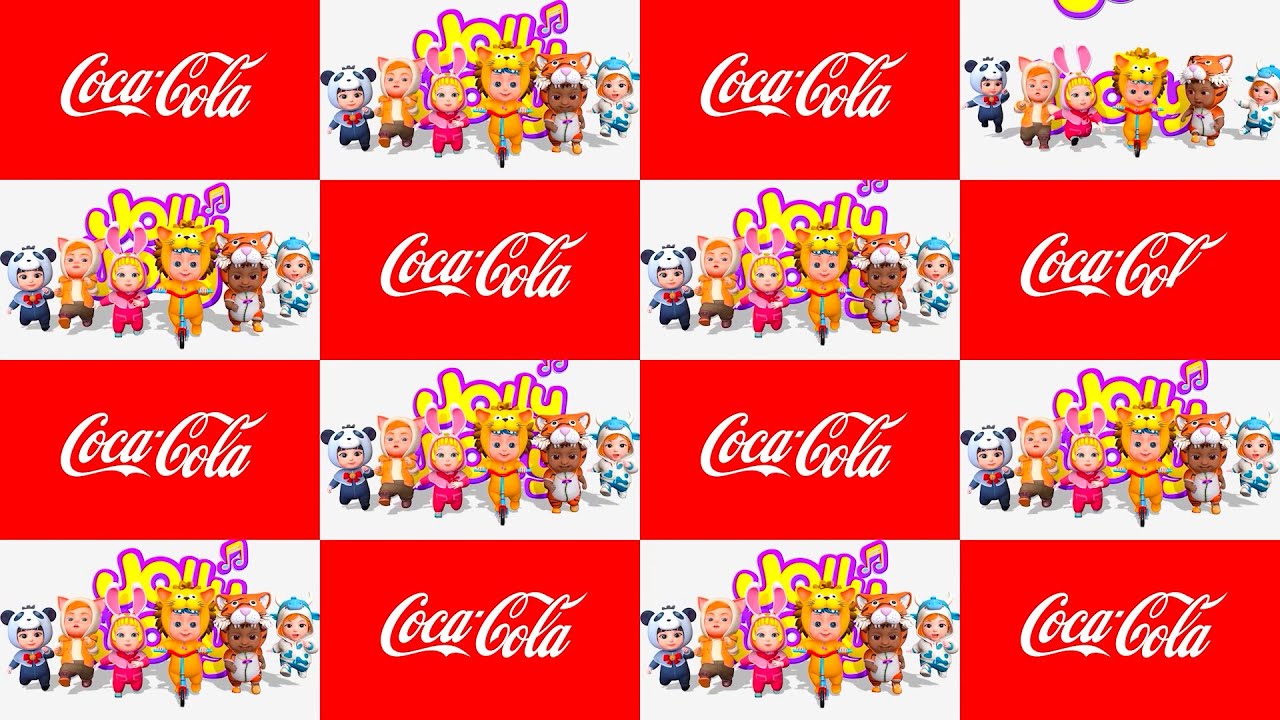 Coca Cola Animation 2024 Logo and Jolly Jolly Logo Intro Over 1 Million Times