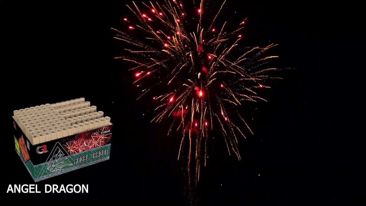 Angel Dragon   china red vuurwerk film