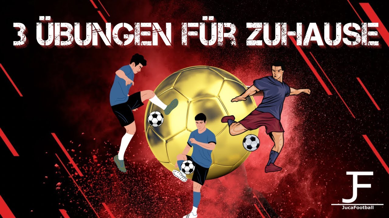 3 &Uuml;bungen f&uuml;r zu Hause ⚽️🔥