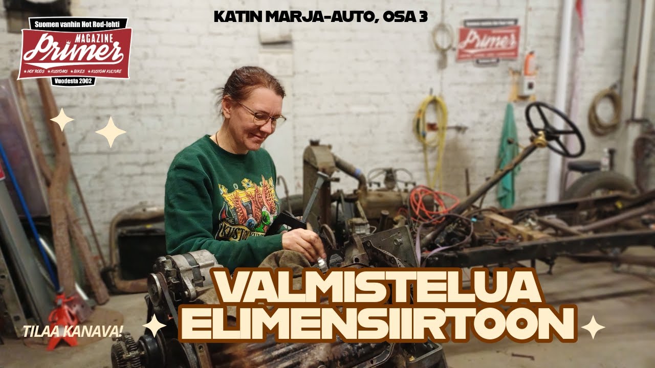 Katin Marja-Auto, Osa 3 - Katin Marja auton valmistelua 