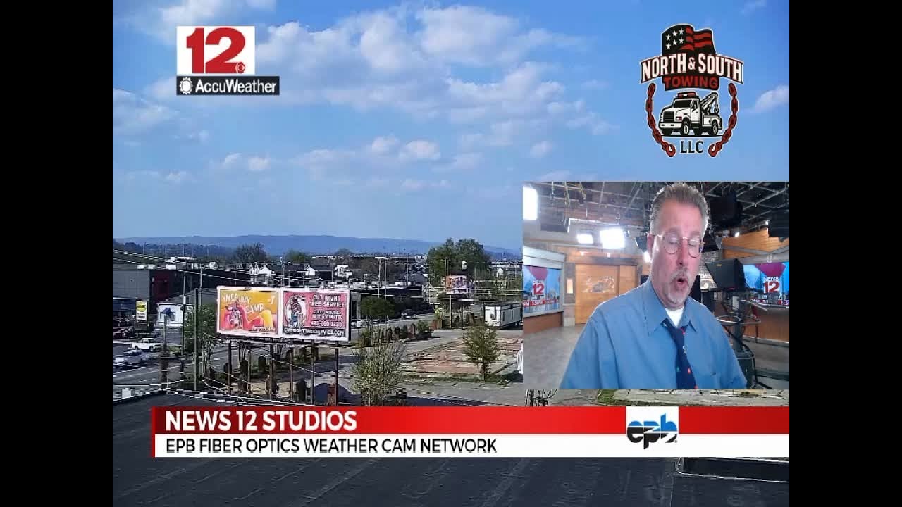 WDEF-TV NEWS 12 THURSDAY EVENING FORECAST