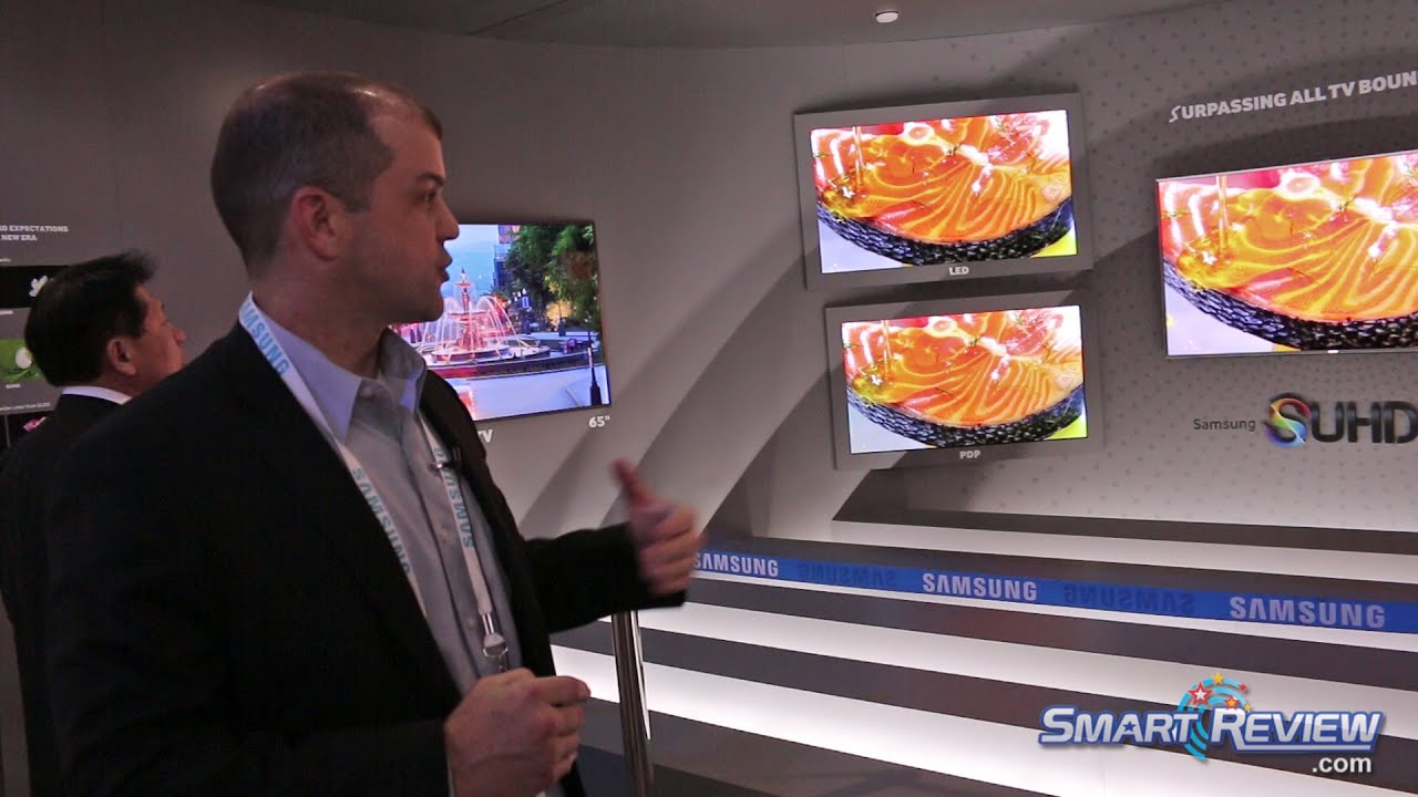 CES 2015 | Samsung 4K TVs Booth Tour | SUHD Ultra HD TV Lineup | Best New UHD Technology