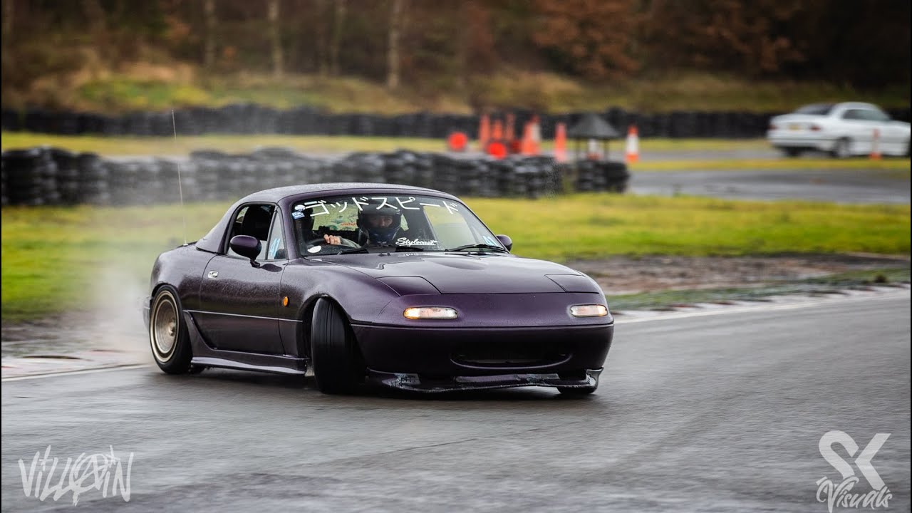 MX5 Miata Drift Fun at 3 Sisters