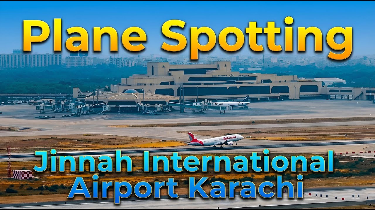 Karachi Plane Spotting ✈️ | Amazing Takeoffs & Landings at Jinnah Airport
