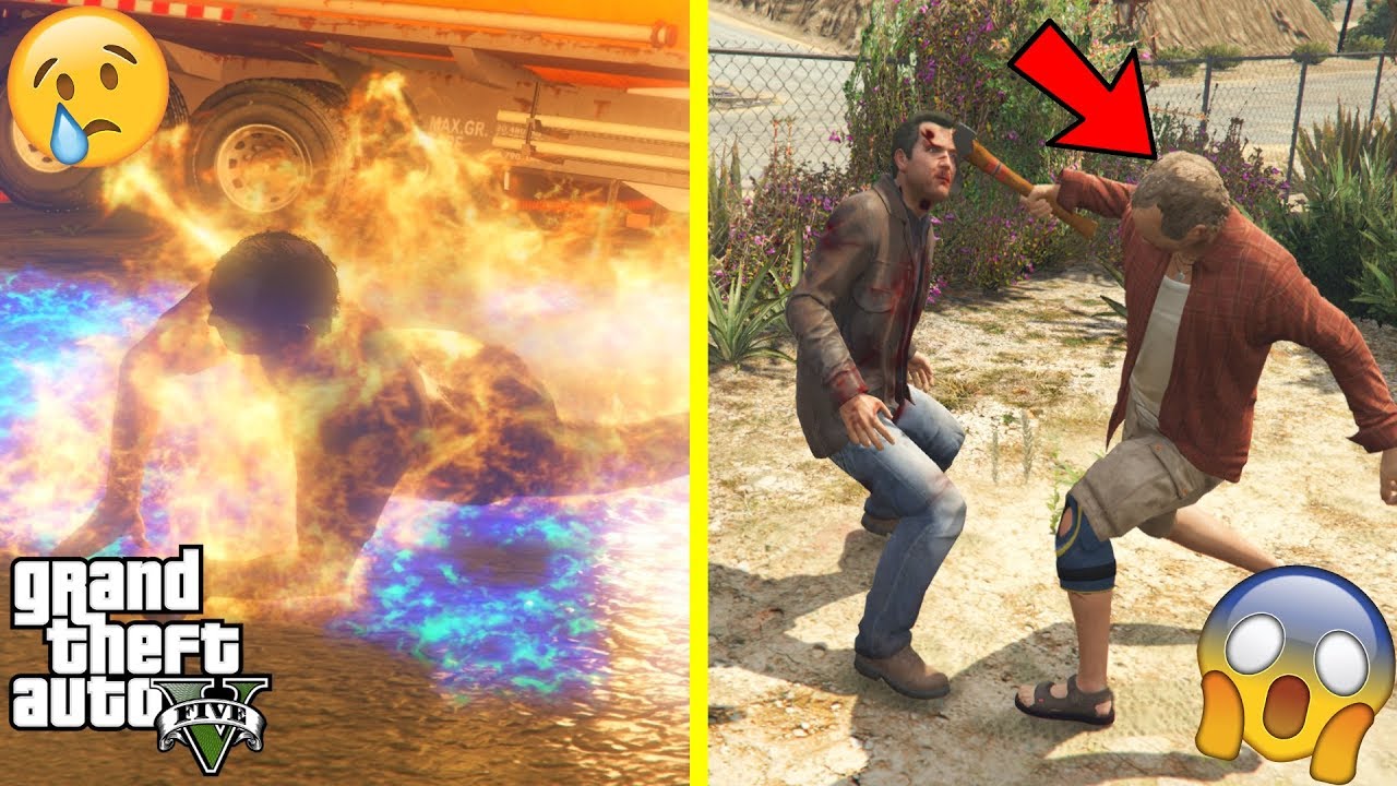 GTA 5 - What Happens if You MEET RON AFTER TAKING OUT TREVOR