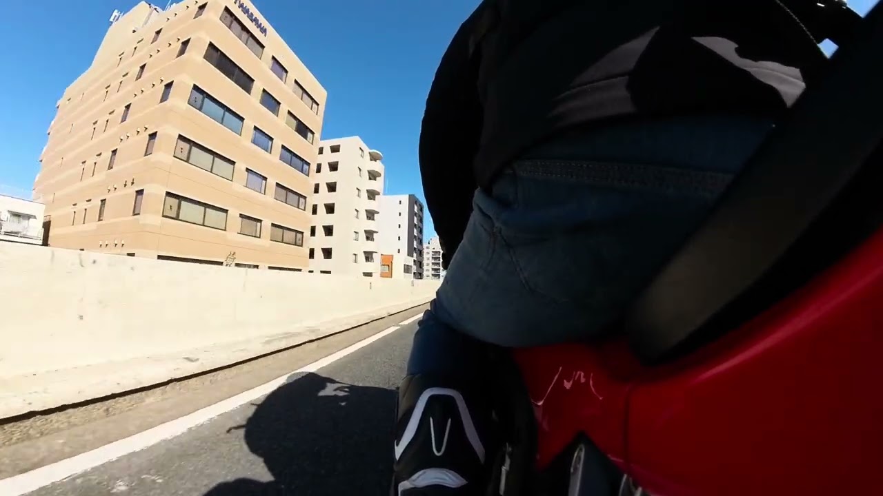 首都高周回、大黒PAから大黒PA。