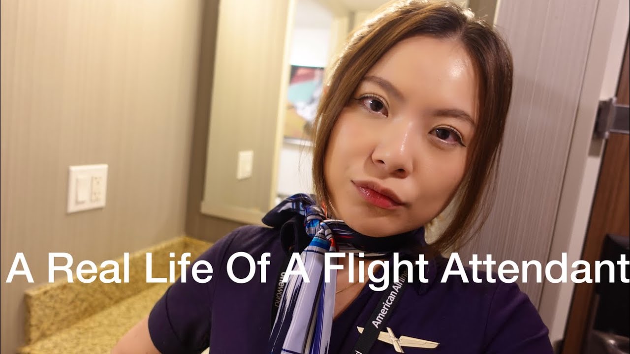 A Real Life Of A Flight Attendant waking up at night for work / Flight attendant Vlog