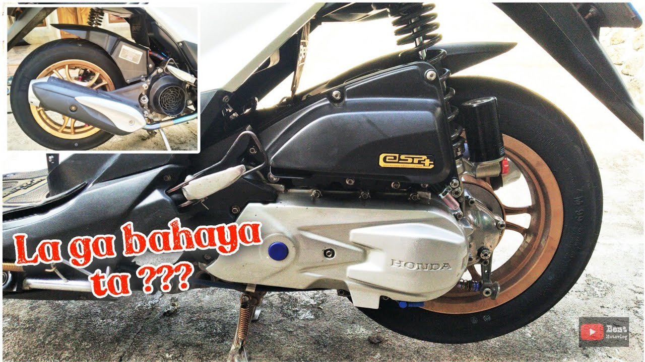 Pasang box filter genio + hugger model airblade di beat fi starter kasar