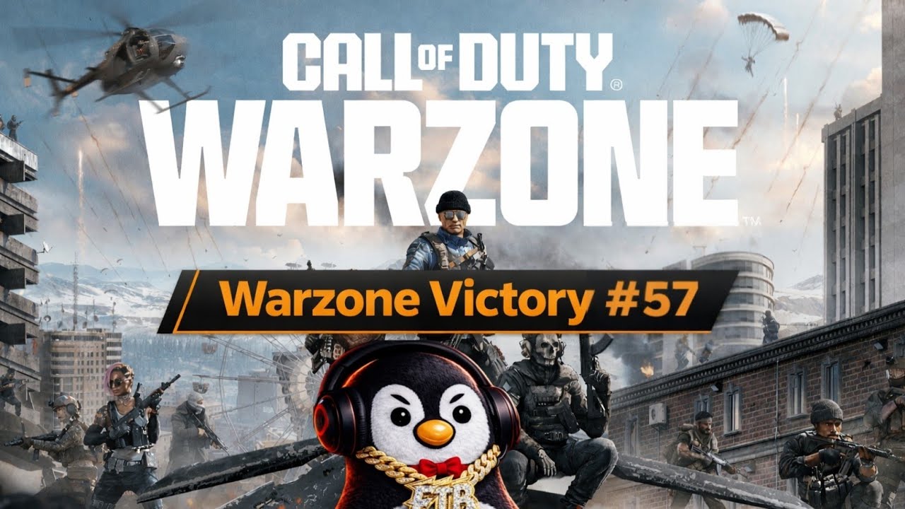 Warzone Victory # 57 - Battle Royale Casual Quads 
