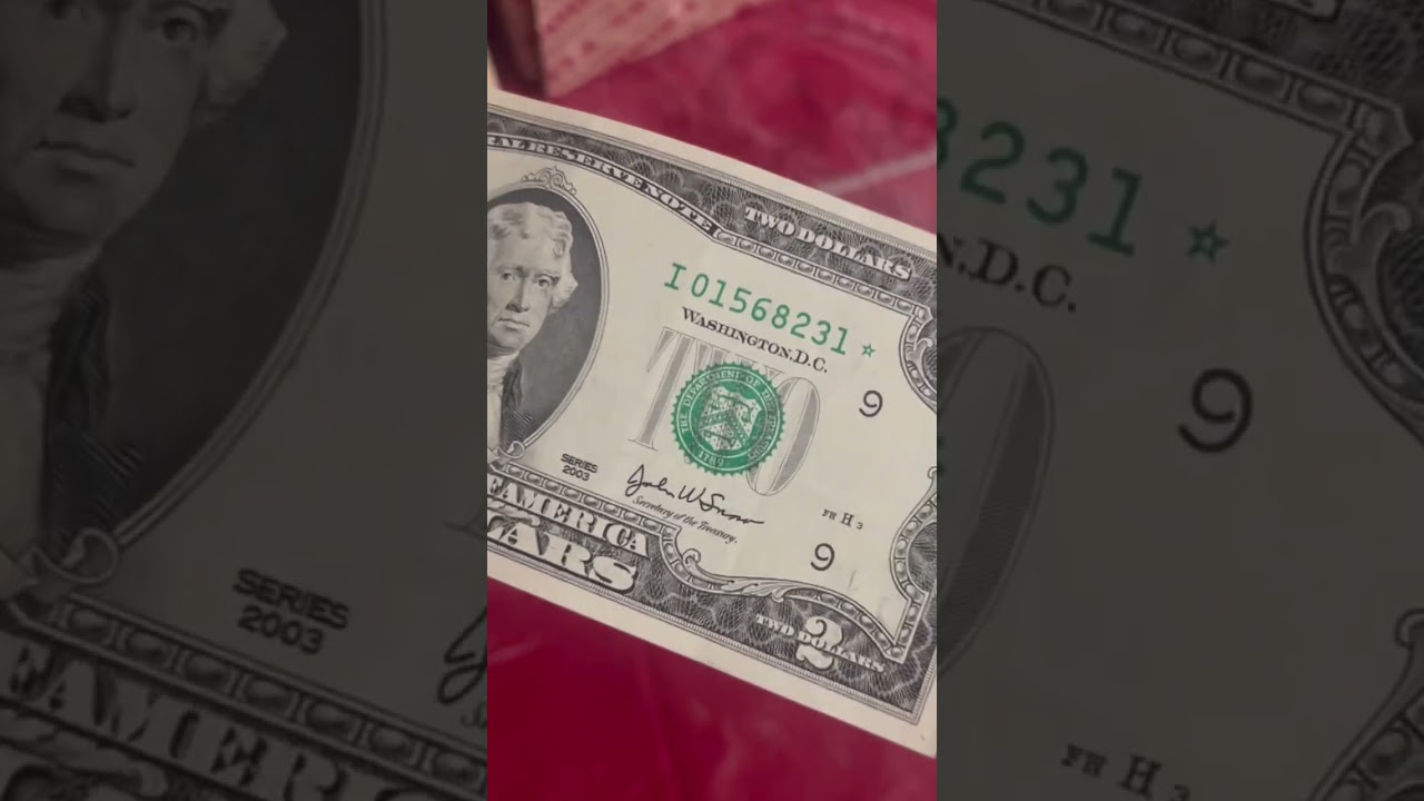 Star note 2 dollar bill #foryou #coin #preciousmetals #money #silvermoney #silvercoin #silvercoins