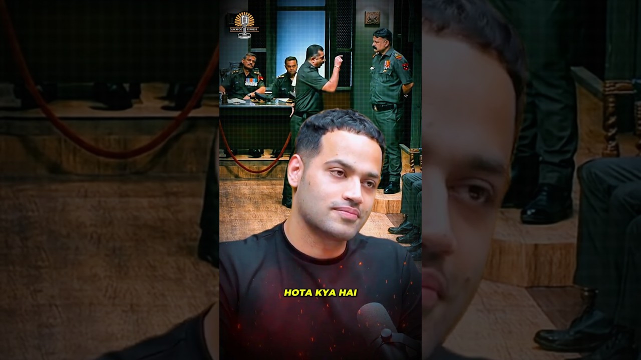 What Is Court Martial? The HARSH Reality of Army Punishment😱ft Maj Kavish @RajShamani.Shorts 