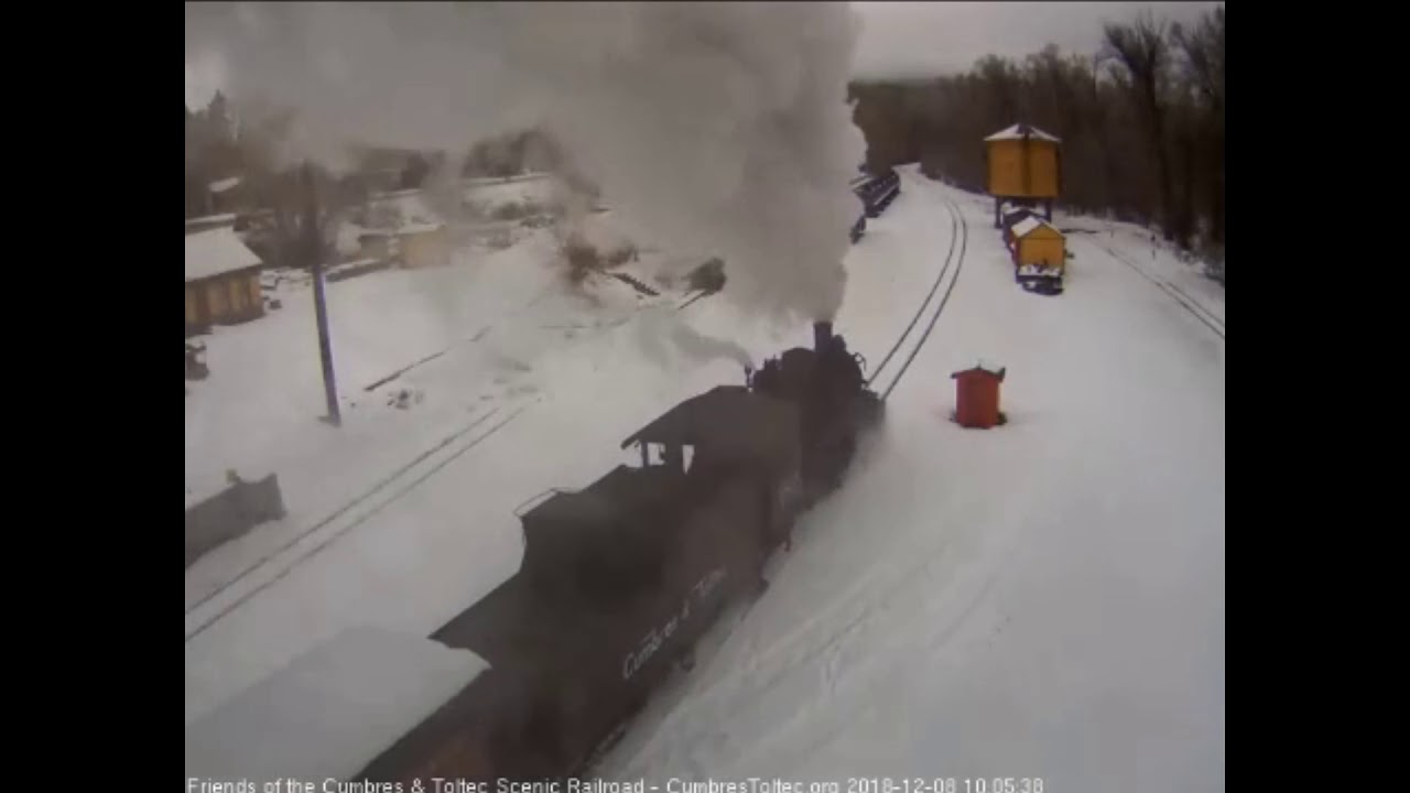 12/8/2018 Cumbres and Toltec Christmas Trains Saturday train 1