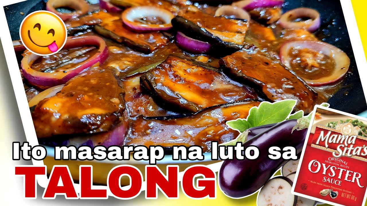 Ito ang pinaka masarap na luto sa talong | ULAM PINOY RECIPE GULAY Stir fry eggplant w/ oyster sauce