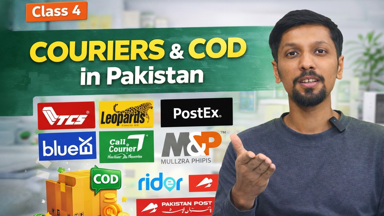 How to Send Parcels on COD in Pakistan | Best Courier Companies Explained (Class 4)