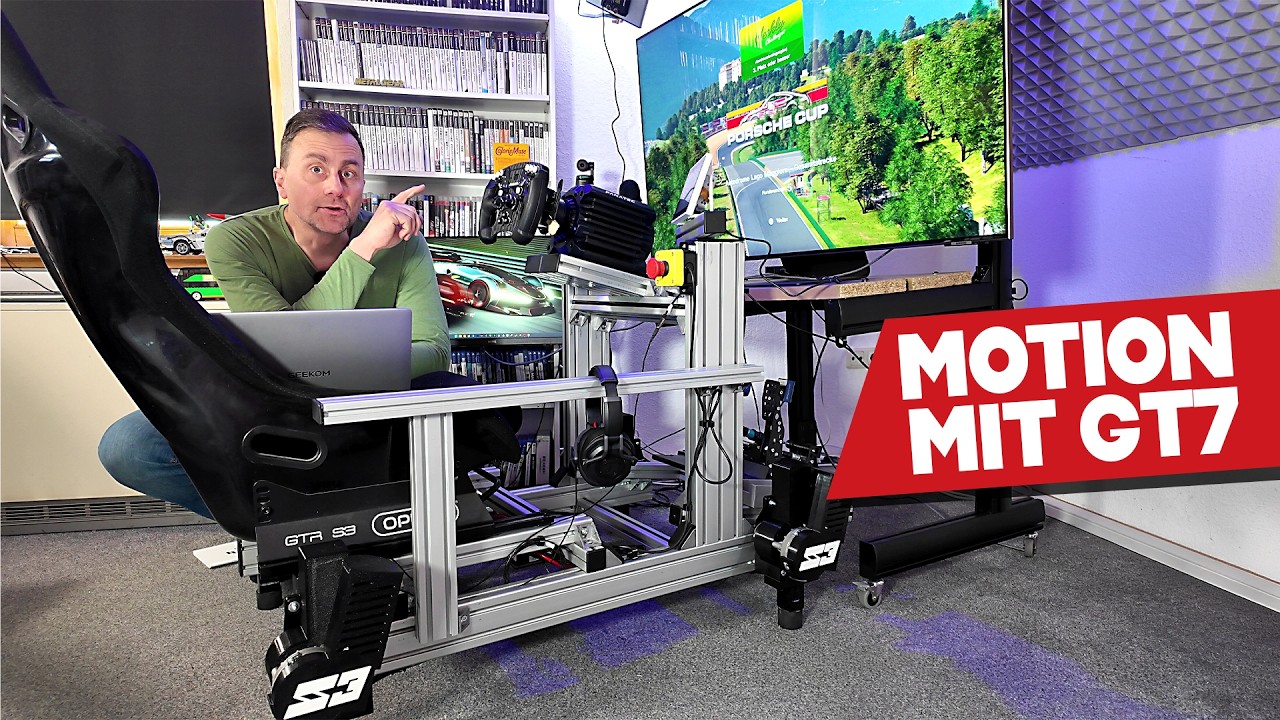 So EINFACH geht MOTION mit Gran Turismo 7 auf der PS5 mit dem Simrig SR3